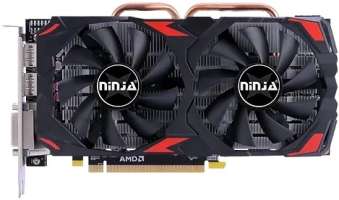 PCI-E Sinotex Radeon RX 580 (AFRX58085F) 8GB GDDR5 256bit 14nm 1750/7000MHz DVI/HDMI/DP
